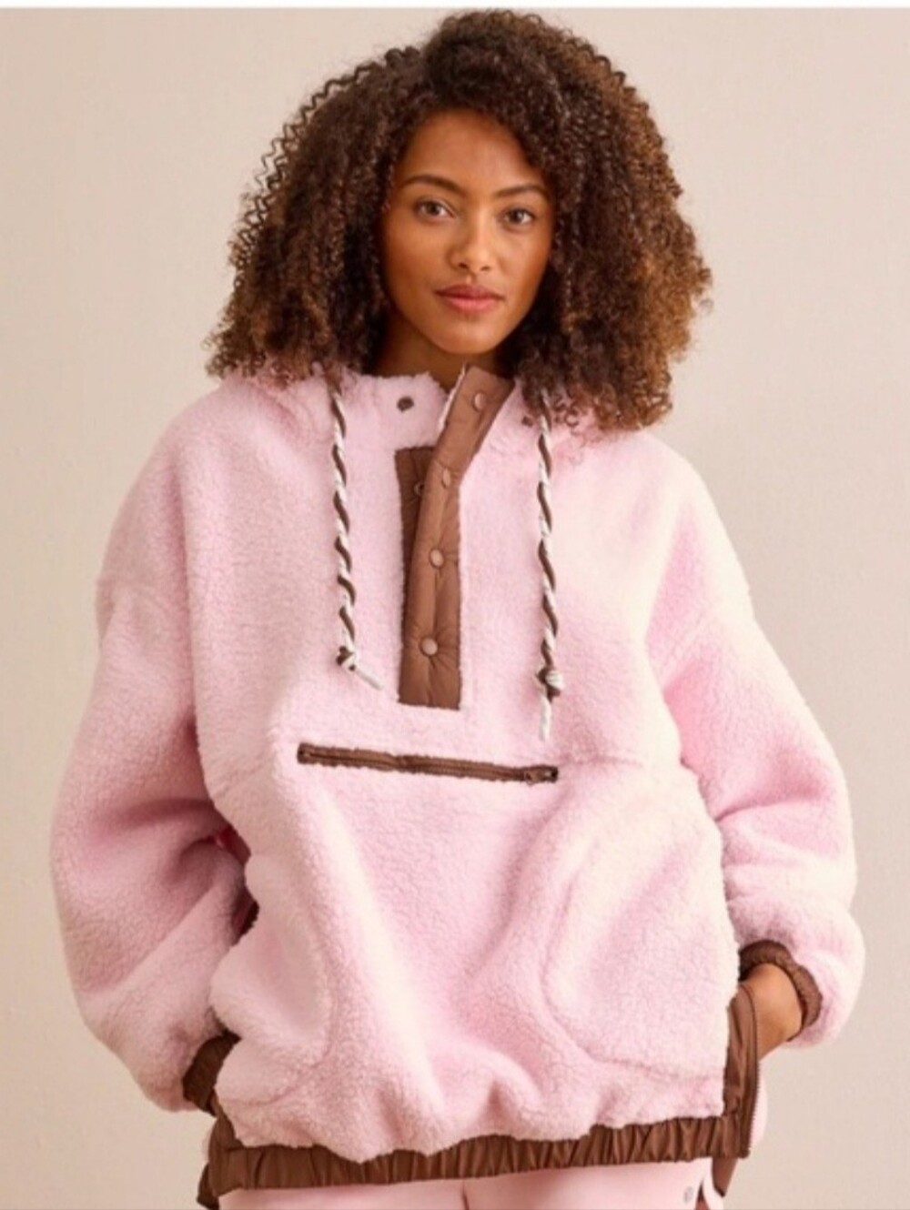 NWOT! Altar'd State Frostbite Oversized Cozy Sherpa  Hoodie. Size M MAKE OFFER!!